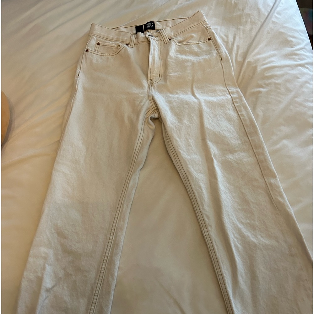 Ivory Cowboy Jeans